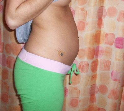 Фото живота на 12 неделе беременности