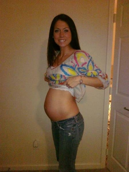 Фото живота на 27 неделе беременности