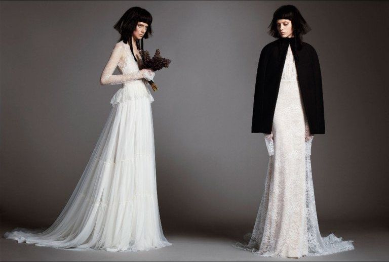 Чёрное свадебное платье — стильно, изящно, благородно, фото № 13