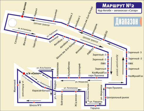 Карта алматы автобусы