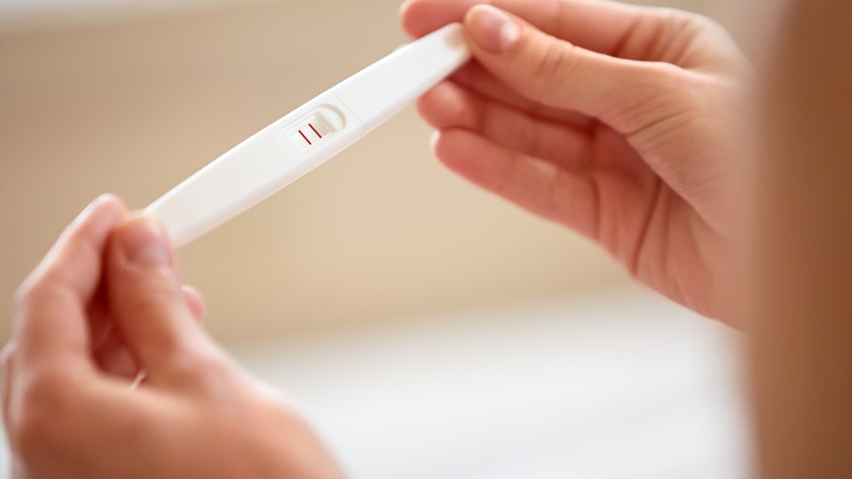 положительный тест на беременность