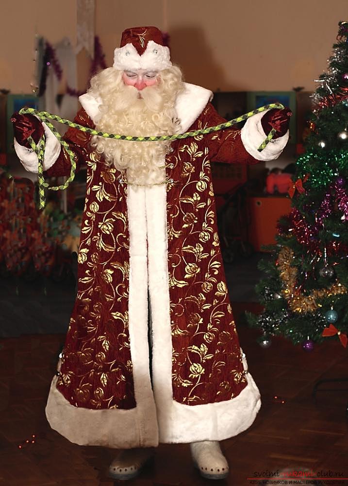 Костюм Деда Мороза на Новый год своими руками. Фото №1